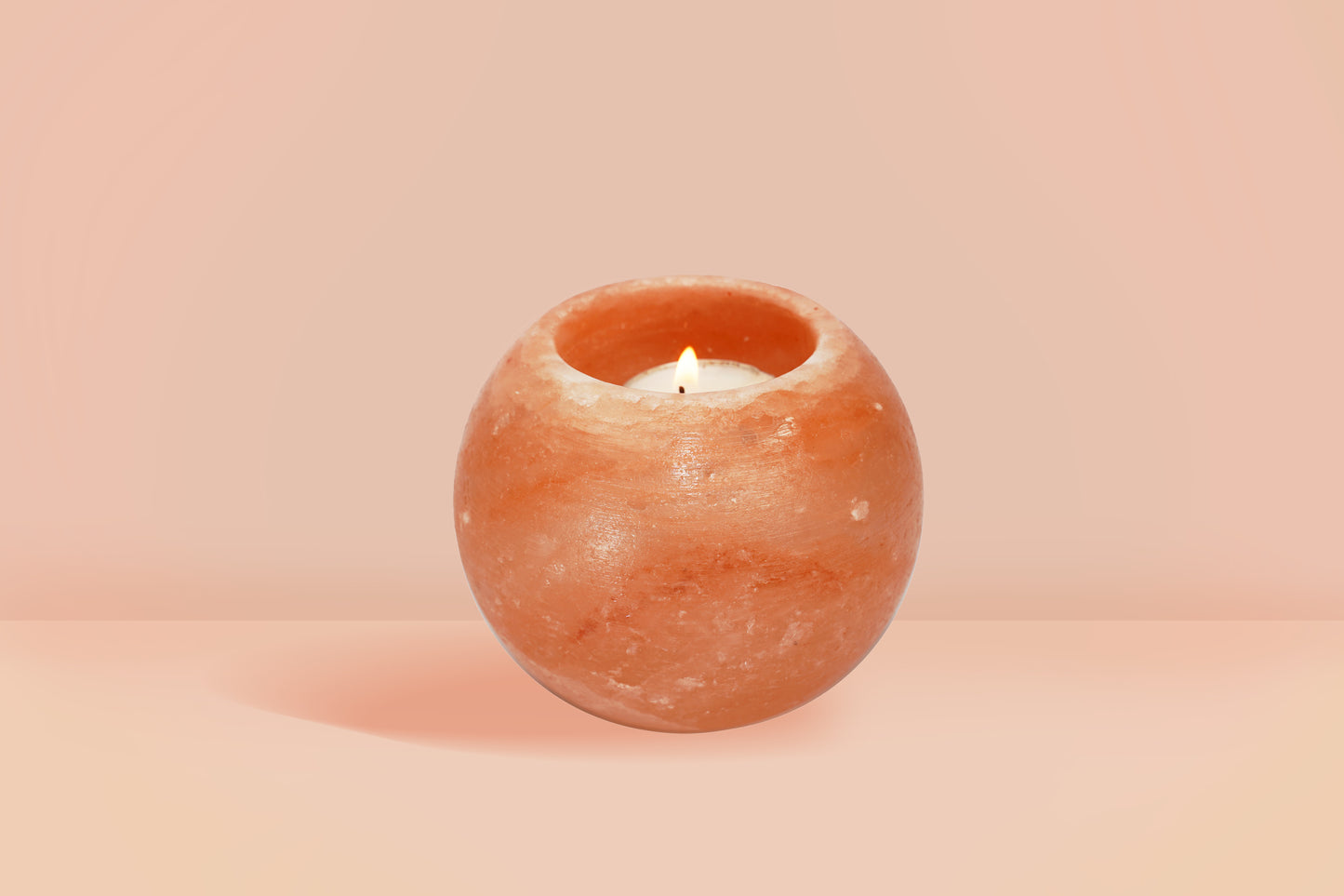 Himalayan Salt Candle Holders – Heart, Ball & Natural Shapes